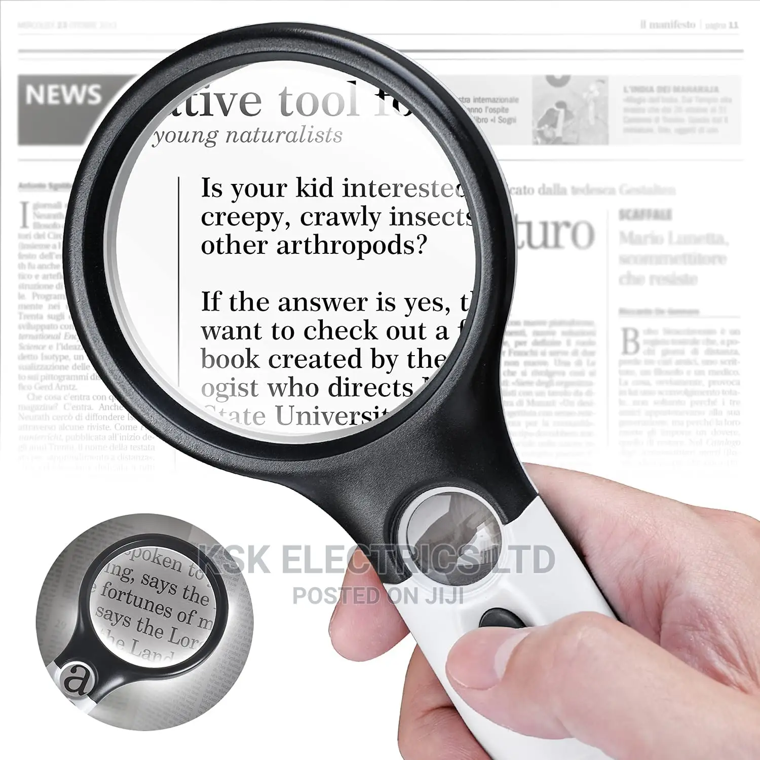 Light Magnifying Lense