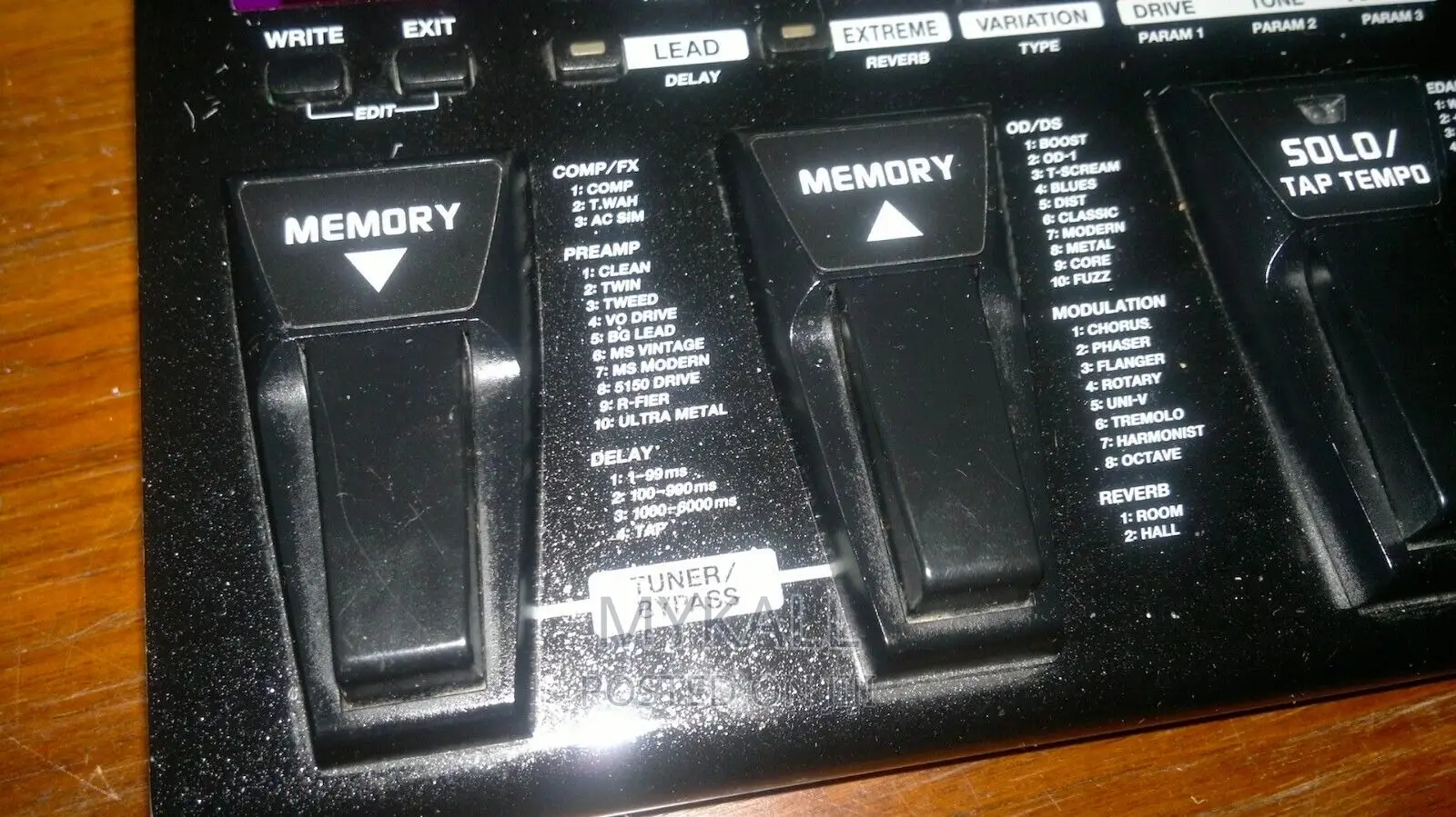 Boss Me-25 Guitar Multi Effects Processor Fx Pedal Looper