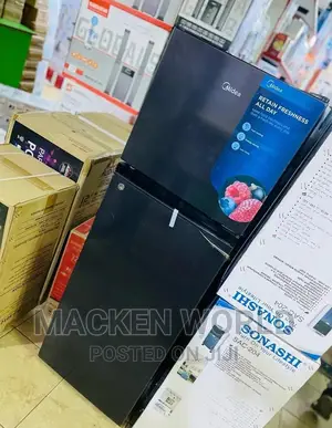220L Midia Double Door Fridge