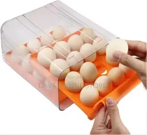 32 Grid Egg Holder for Refrigerator 2-Layer