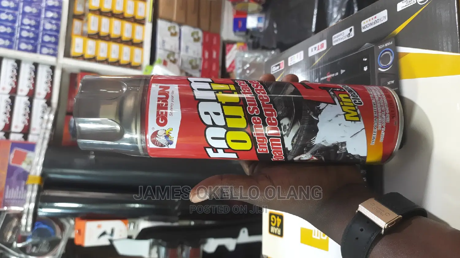 Engine Cleaner Foam Out