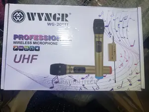 Wireless Microphone With a Simple Reciever - For All Sytem