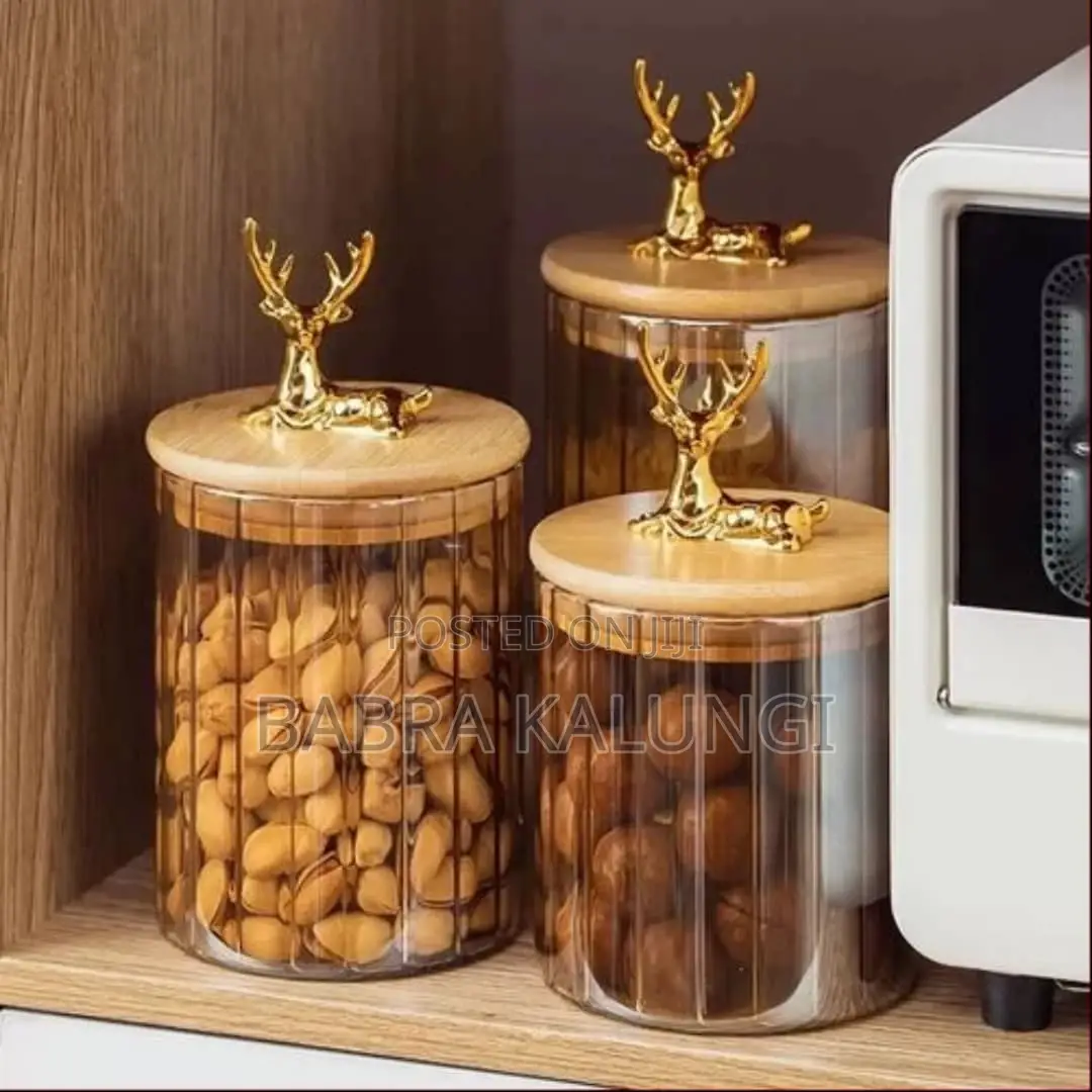 Glass Storage Jar