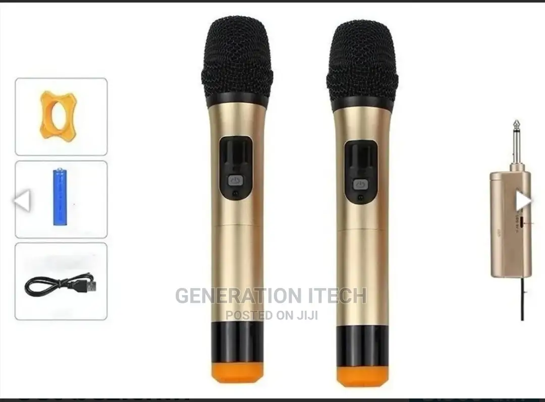 Wireless Microphone With a Simple Reciever - For All Sytem