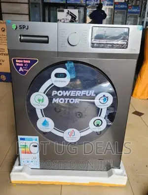 SPJ 10kg Front Load Fully Automatic Washing Machine- Grey