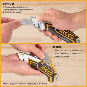 Ingco - Utility Knife / Packaging Knife / Box Knife