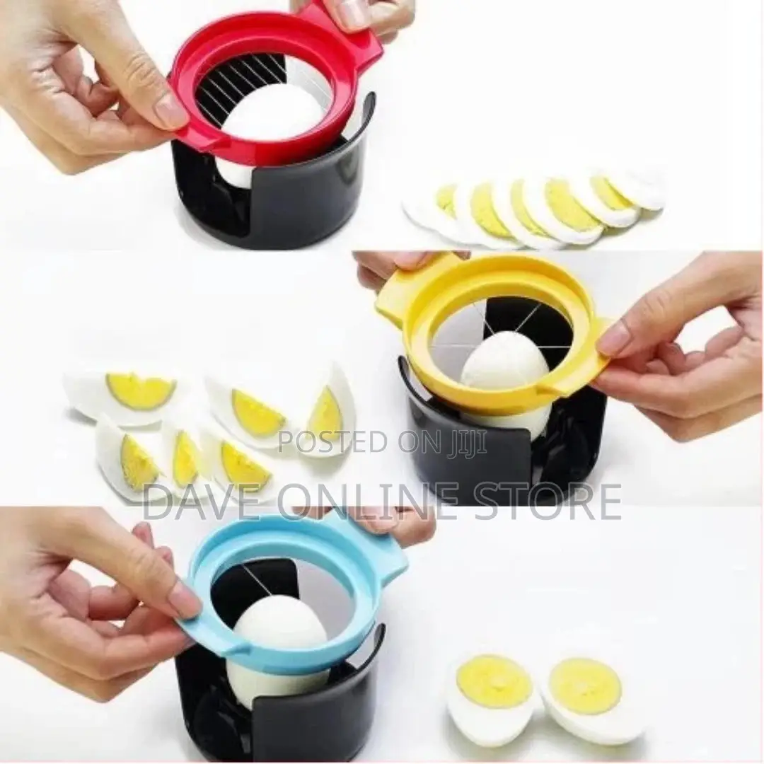 4 In1 Egg Slicer Cutter for Hard Boiled Eggs-