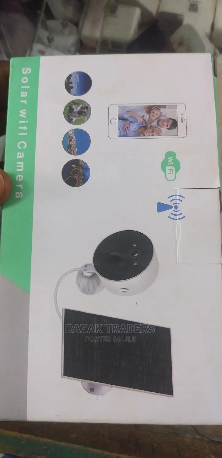 Wifi Camera 3w Solar Panel Camera With Motion Detection 3MP