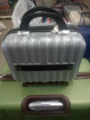 Beauty Plastic Handbag Large. ( Gray)
