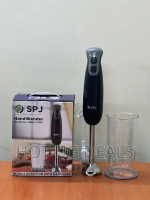 SPJ Hand Blender- Black