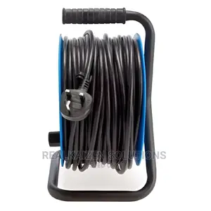 UK DRAPER 2.5mm 4-Way Socket Industrial 230V Cable Reel 25m