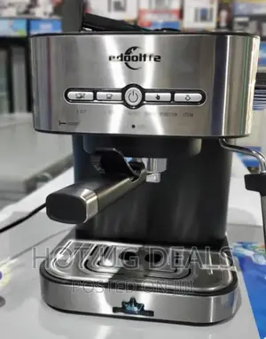 Espresso/Capuccino/Latte Coffee Maker- Silver