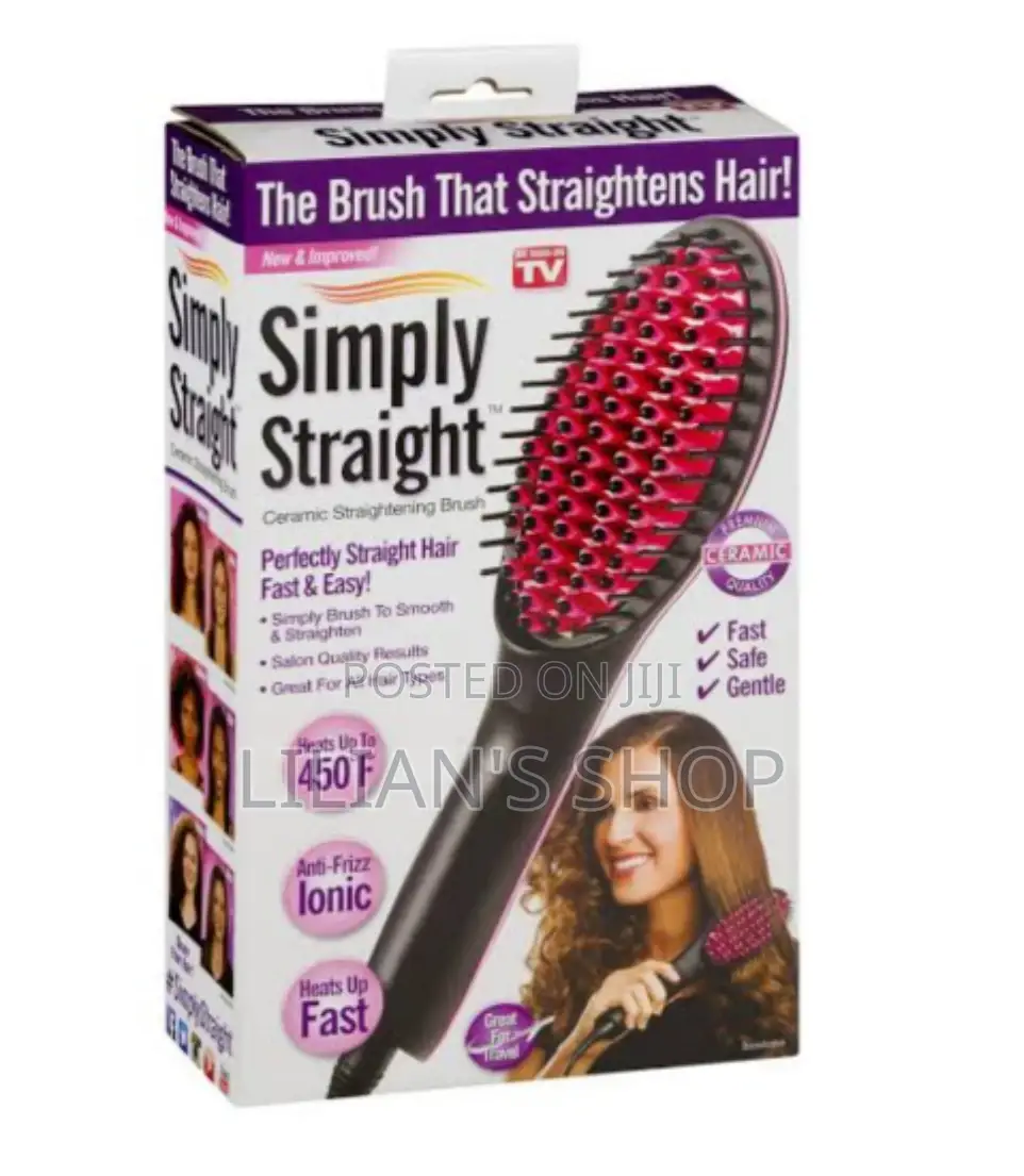 Hair Straightener Brush (Simply Straight)