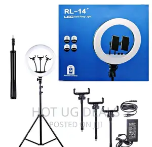 14 Inch Ring Light With Tripod Stand Usb Charge Selfie Led