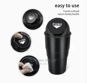 Sulfur Cup Holder Small Garbage Car Trash Bin