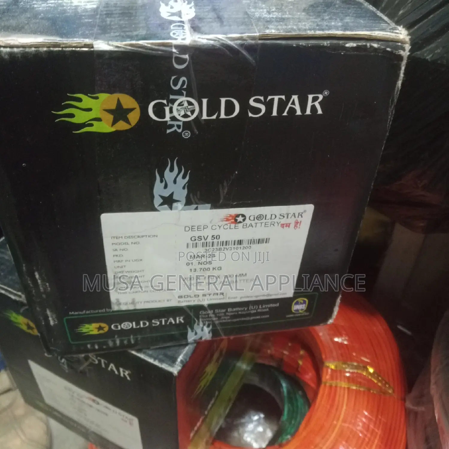 Battery Solor 50w