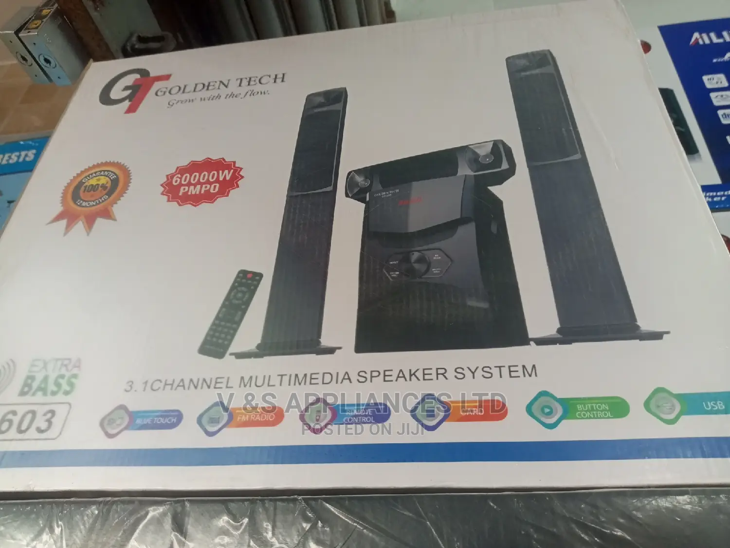 Golden Tech Speaker