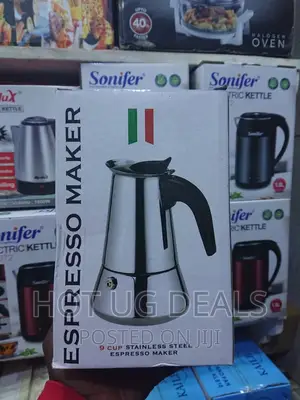 Espresso Coffee Maker- Silver