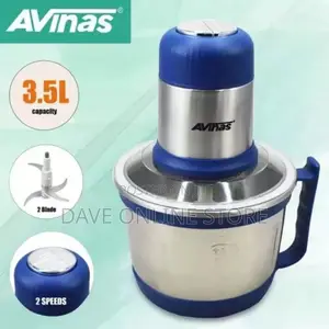 AVINAS 3.5L Electric Meat Grinder Bowl Vegetable Chopper