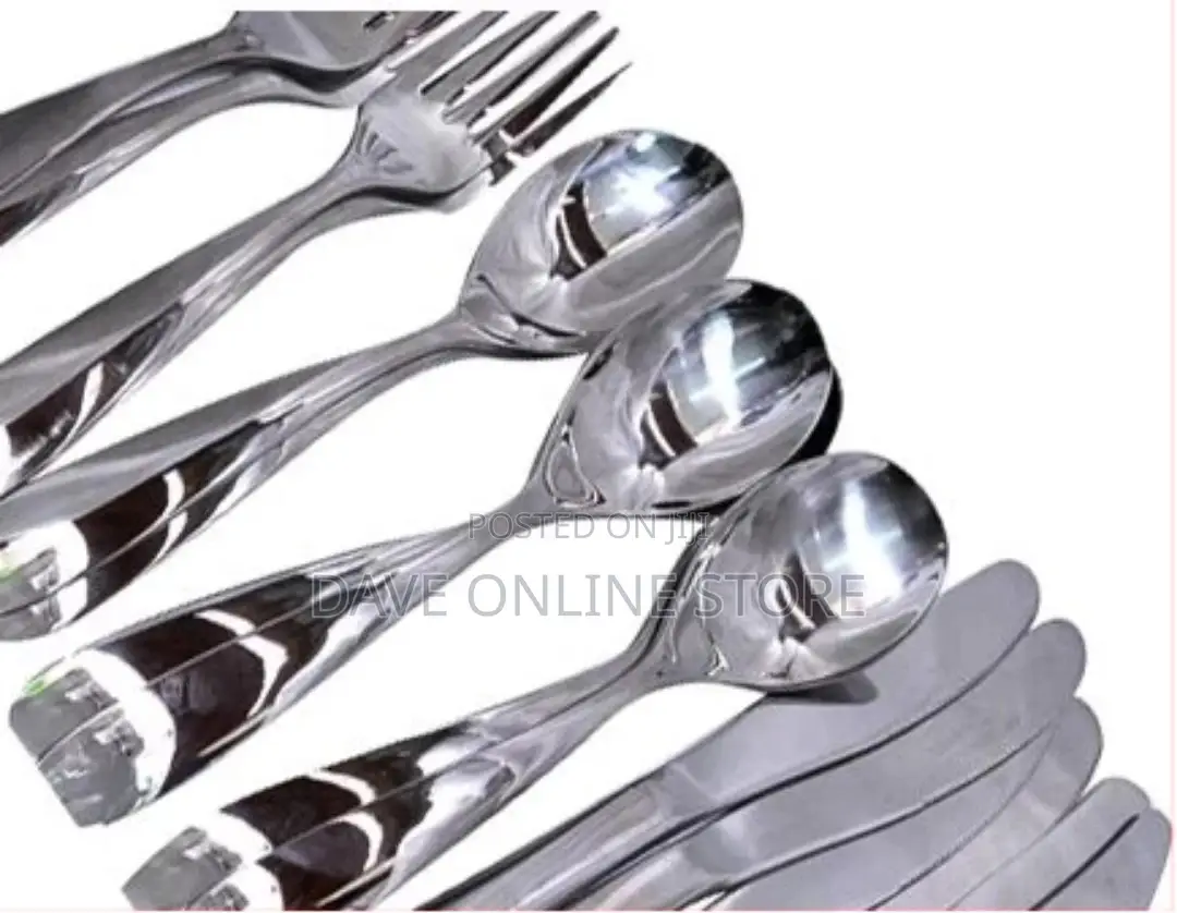 24 Pieces Cutlery (Forks, Spoons Knives Set