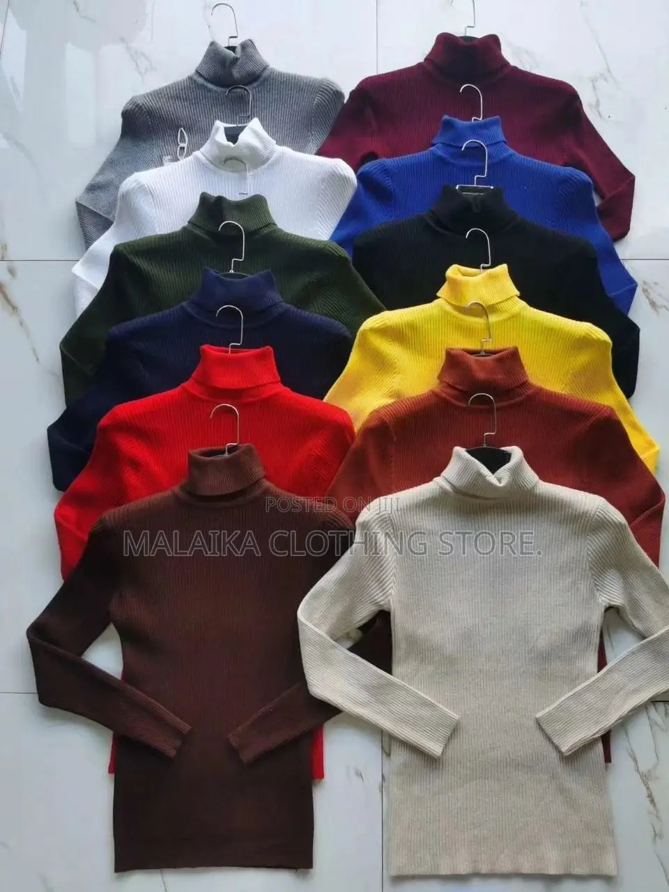 Unisex Pull Neck Sweater