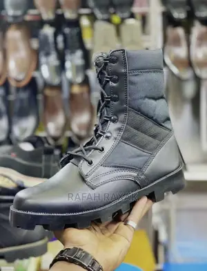 Original Black Jungle Army Desert Boots