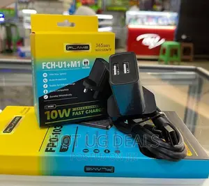 Micro USB 3 Plug, Fast Charging Charger Kit - Black
