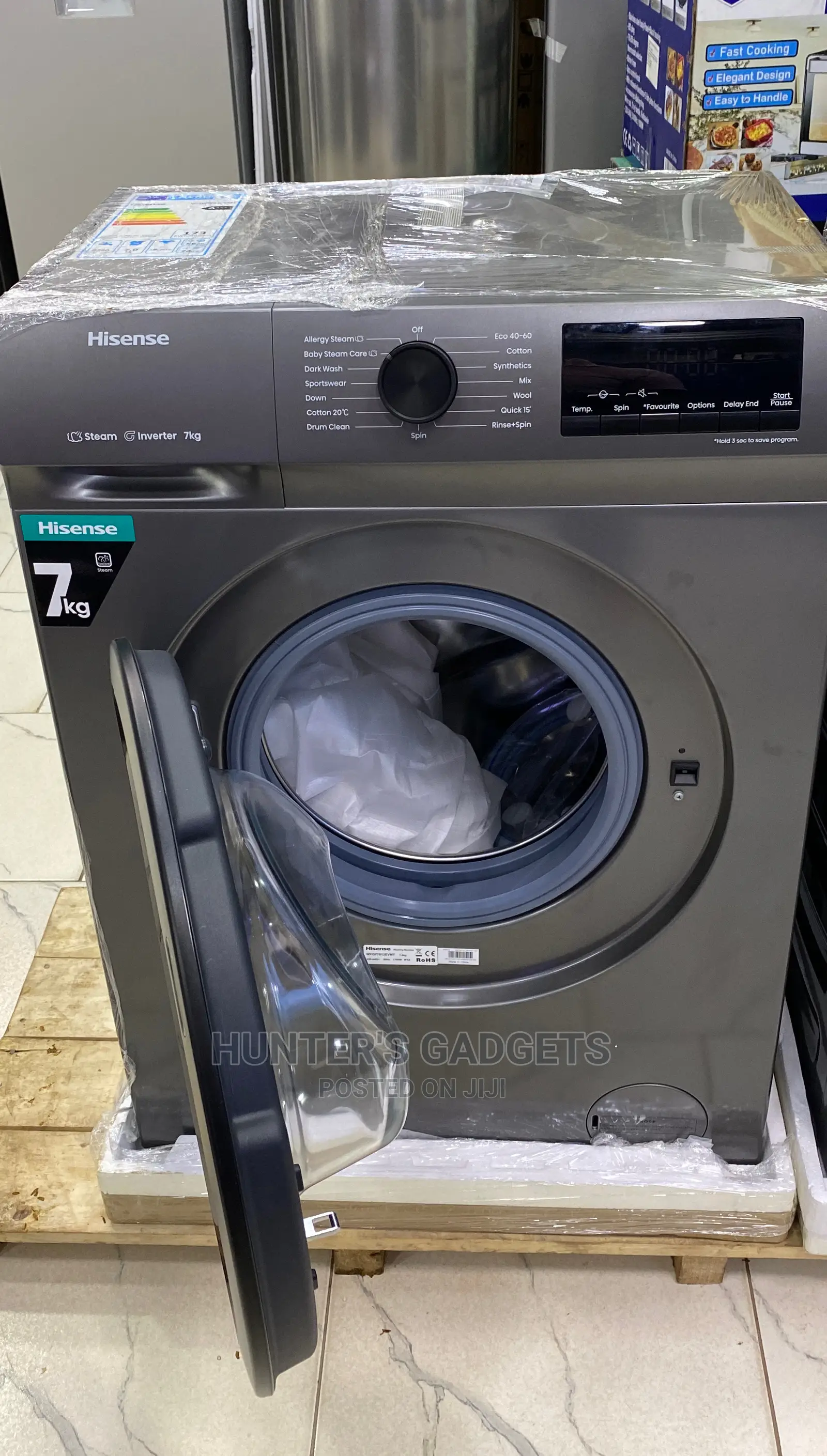 Hisense 7kg Front Loader Brand New Washing Machine