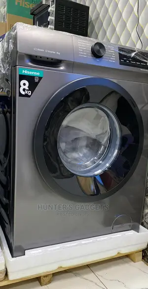 Hisense 8 Kilograms Front Loader Brand New Washing Machine