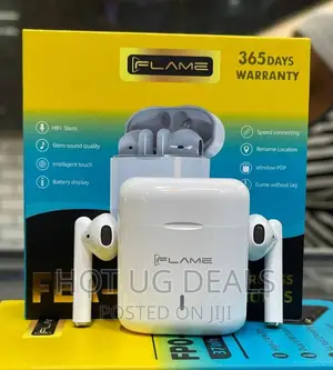 Bluetooth Wireless Earbuds- White