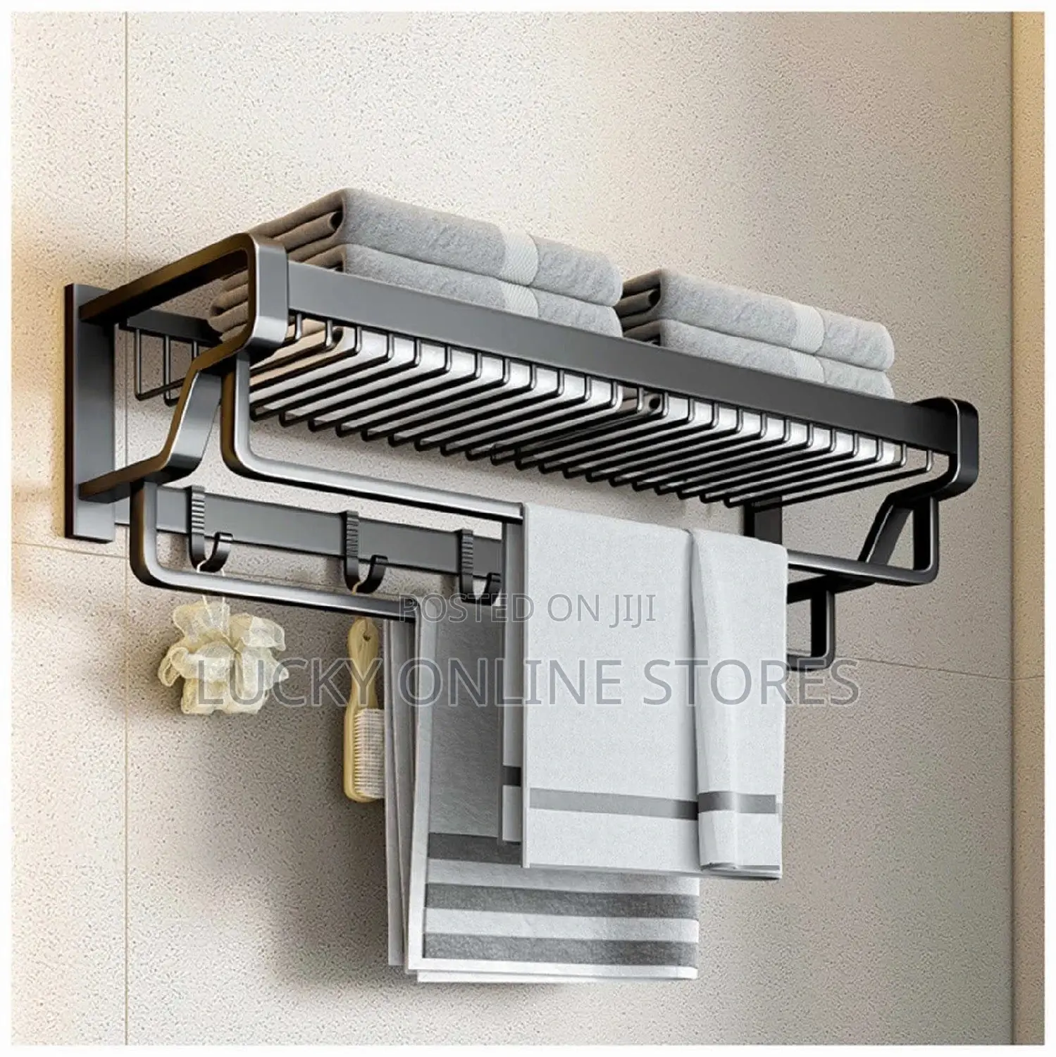 Strong Towel Rack.