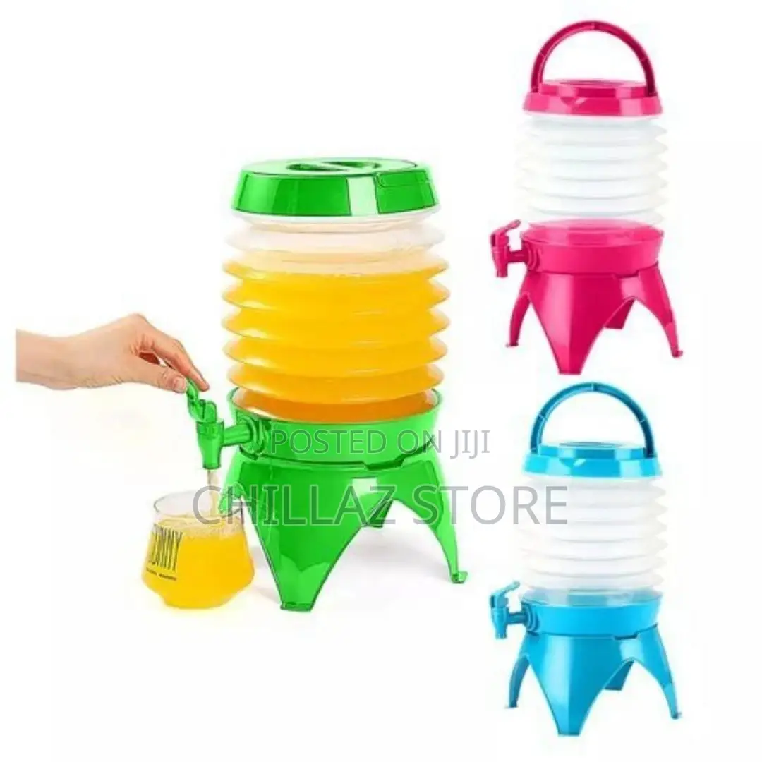 Folding Plastic Beverage Dispenser