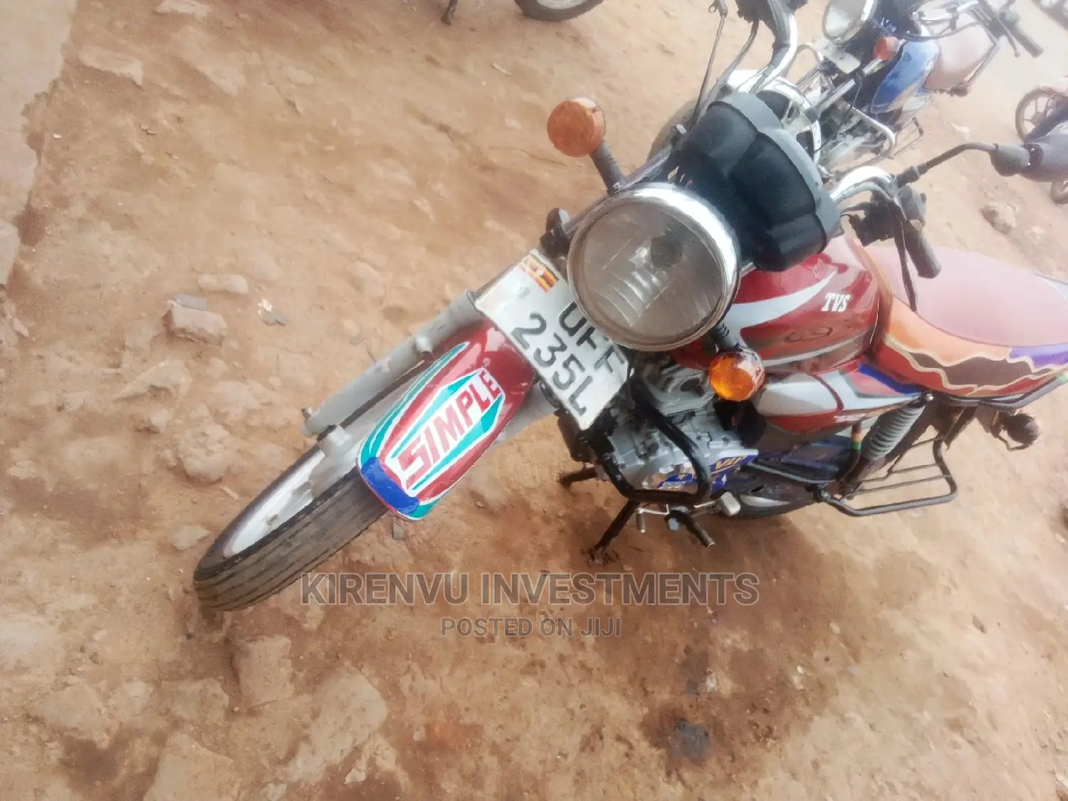 TVS HLX Plus ES 2017 Red