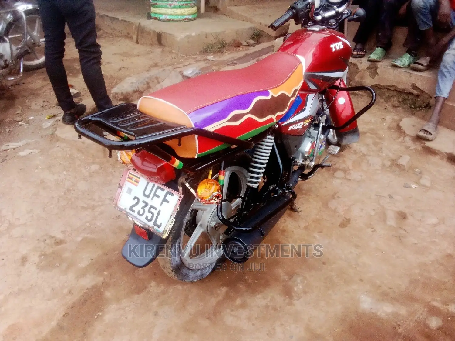 TVS HLX Plus ES 2017 Red