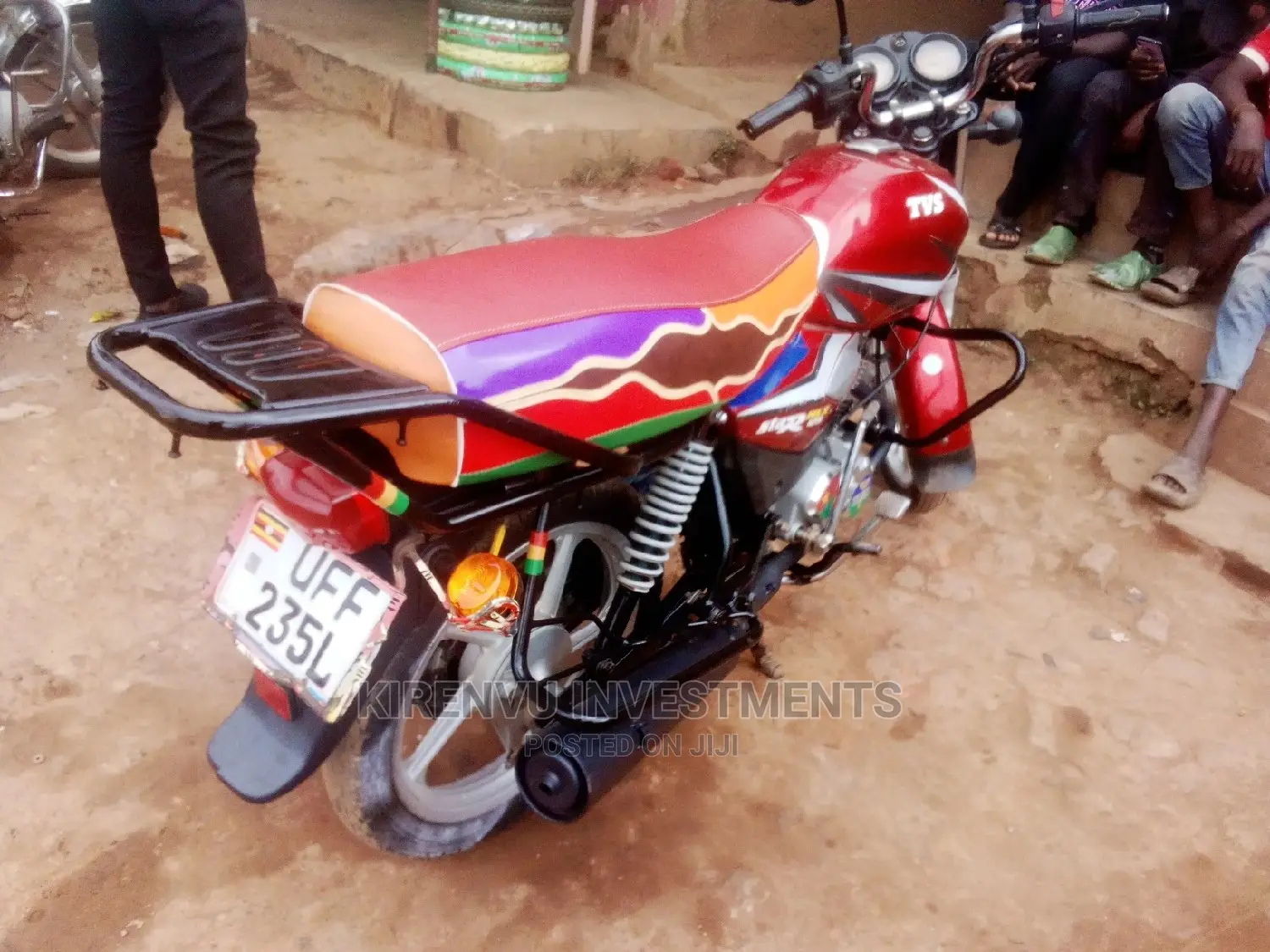 TVS HLX Plus ES 2017 Red