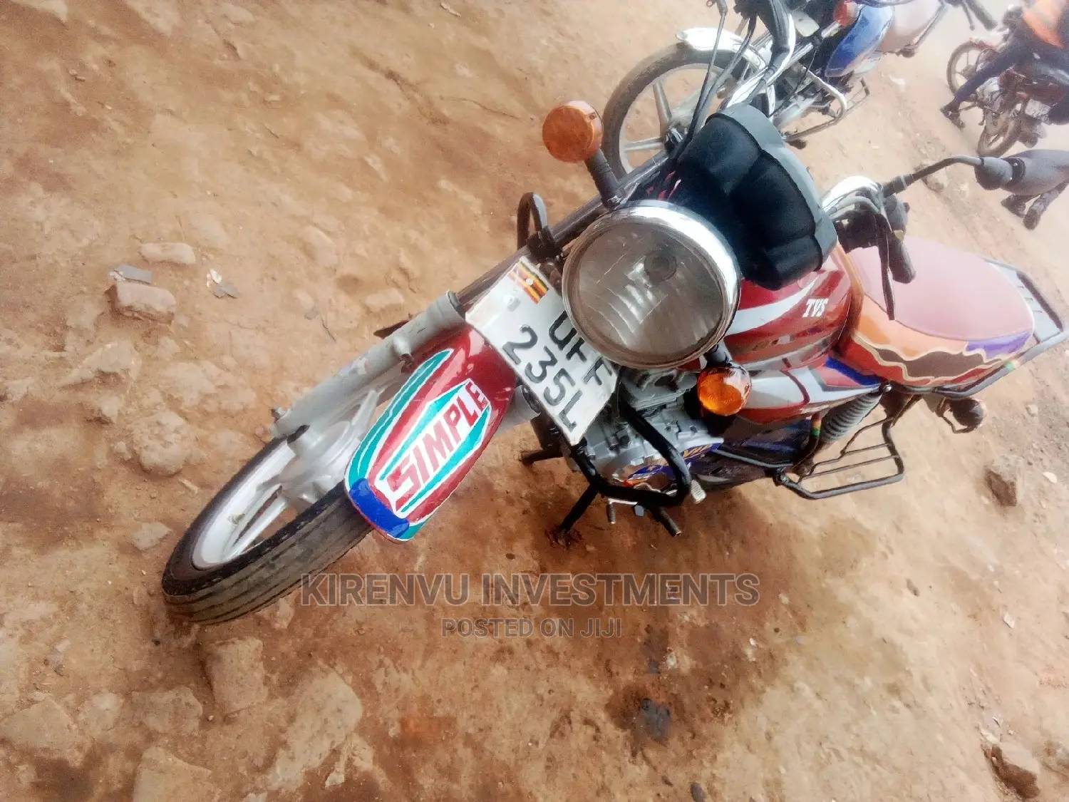 TVS HLX Plus ES 2017 Red