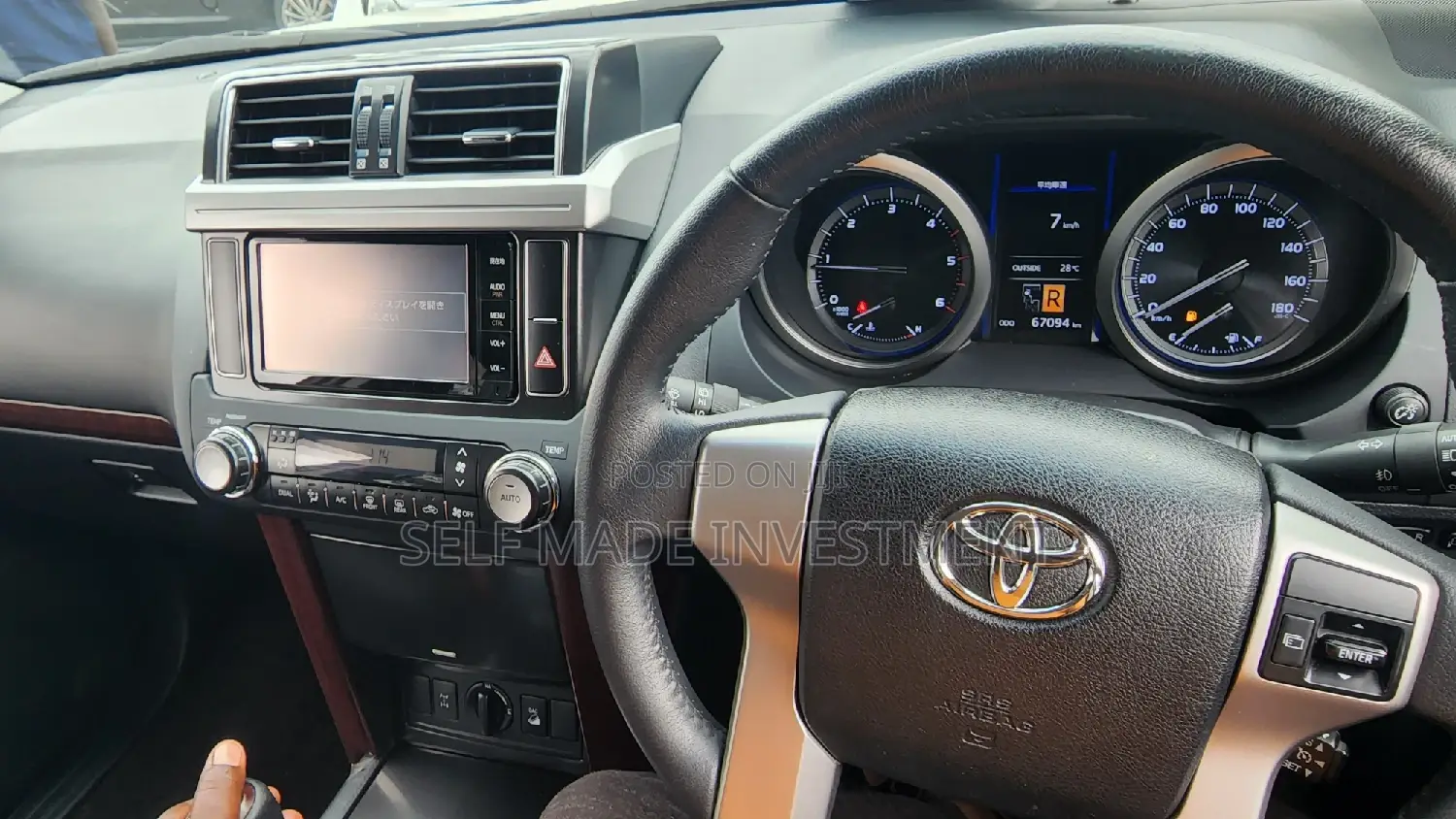 Toyota Land Cruiser Prado 2015 White