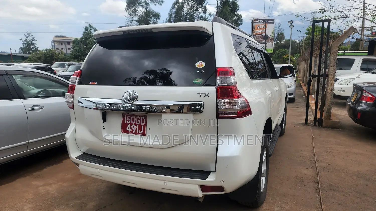 Toyota Land Cruiser Prado 2015 White