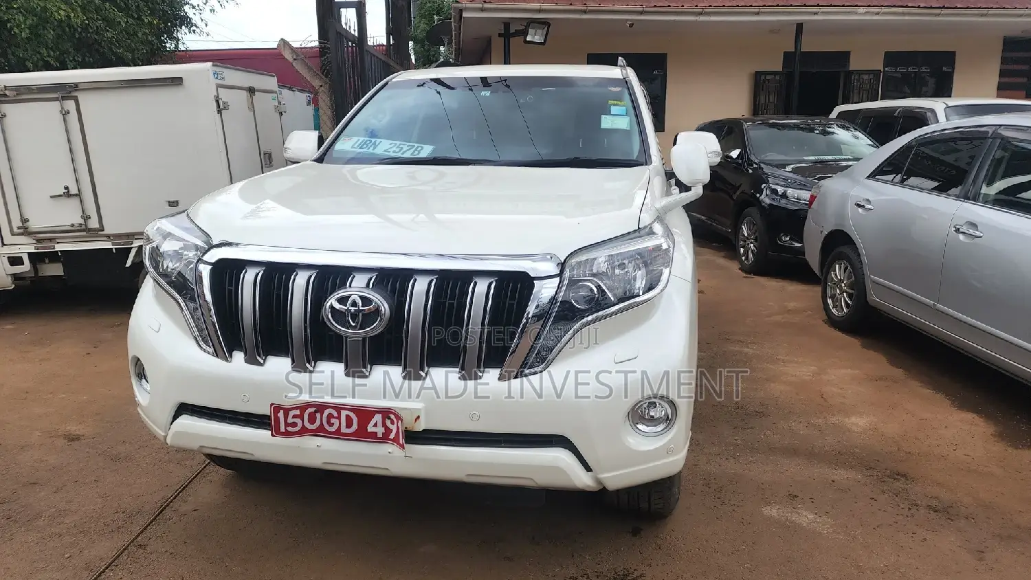 Toyota Land Cruiser Prado 2015 White