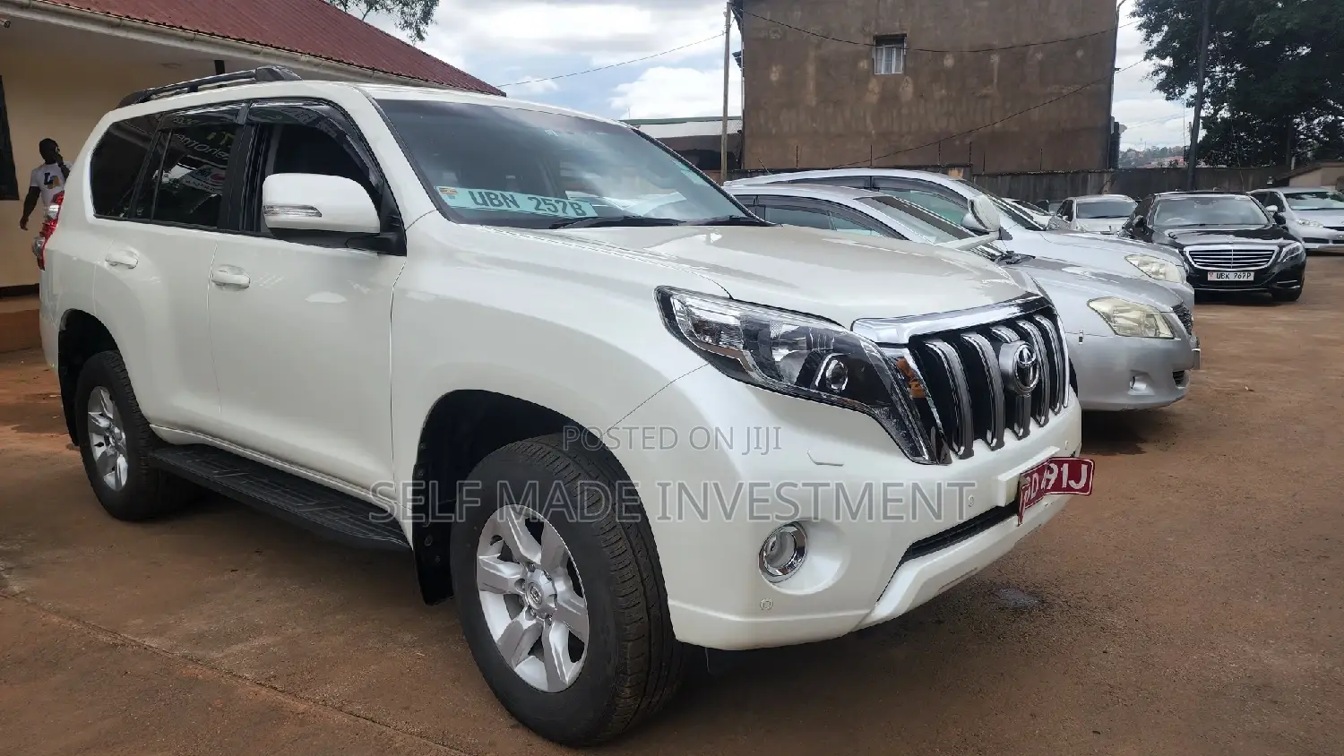 Toyota Land Cruiser Prado 2015 White