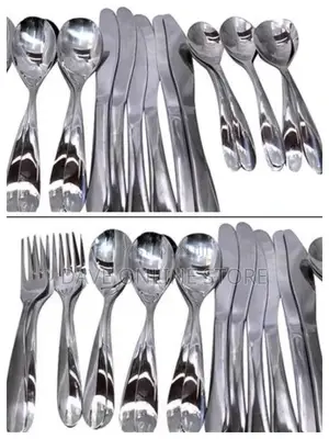 24 Pieces Cutlery (Forks, Spoons Knives Set