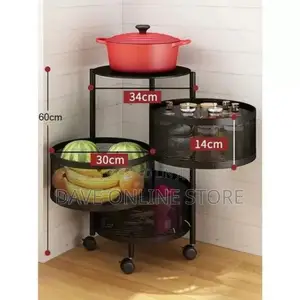 3 Tier Kitchen, Bedroom, Bathroom Storage Rack