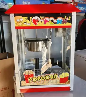Imported Electric Popcorn Machine- Red