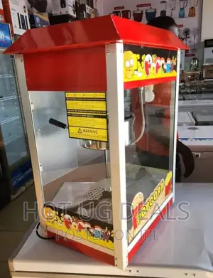 Imported Electric Popcorn Machine- Red