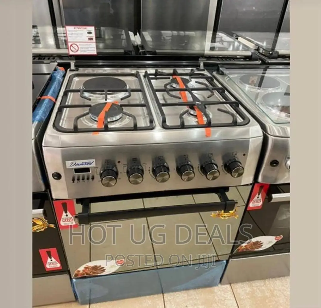 Blueflame 3 Gas+ 1 Electric Oven Cooker 60cm X 60cm- Diamond