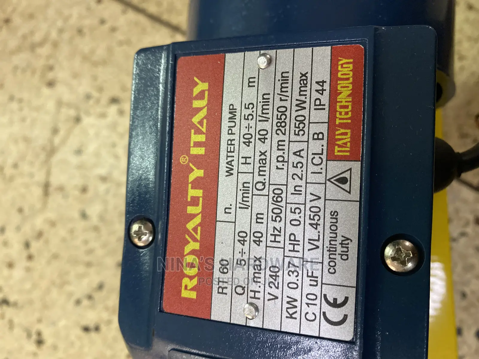 Surface Water Pump 40m