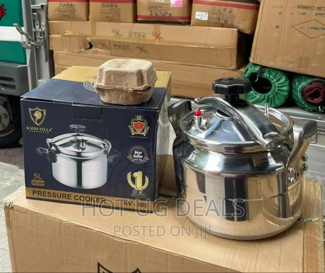 5l Kaisa Villa Pressure Cooker - Silver