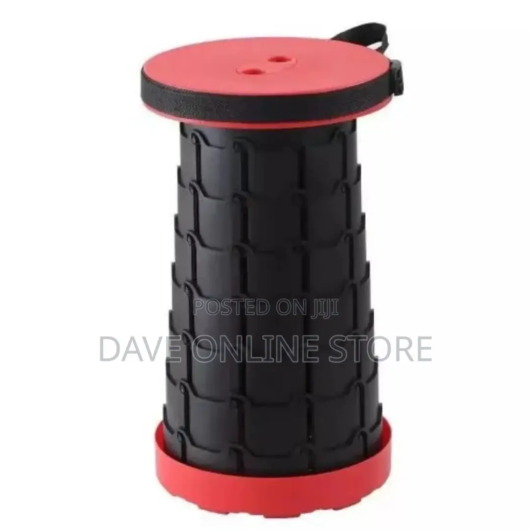 Retractable Folding Extension Stool