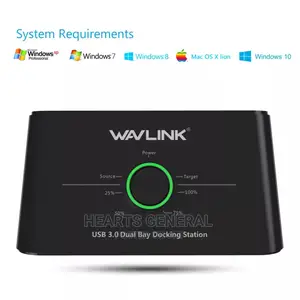 Wavlink Dual Bay Hard Drive Docking Station