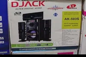 Djack 3.1 Home Theater System- Black